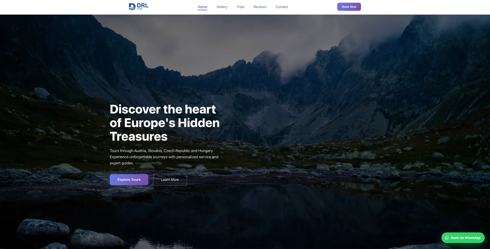 DRL Trips — web organizátora zájazdov