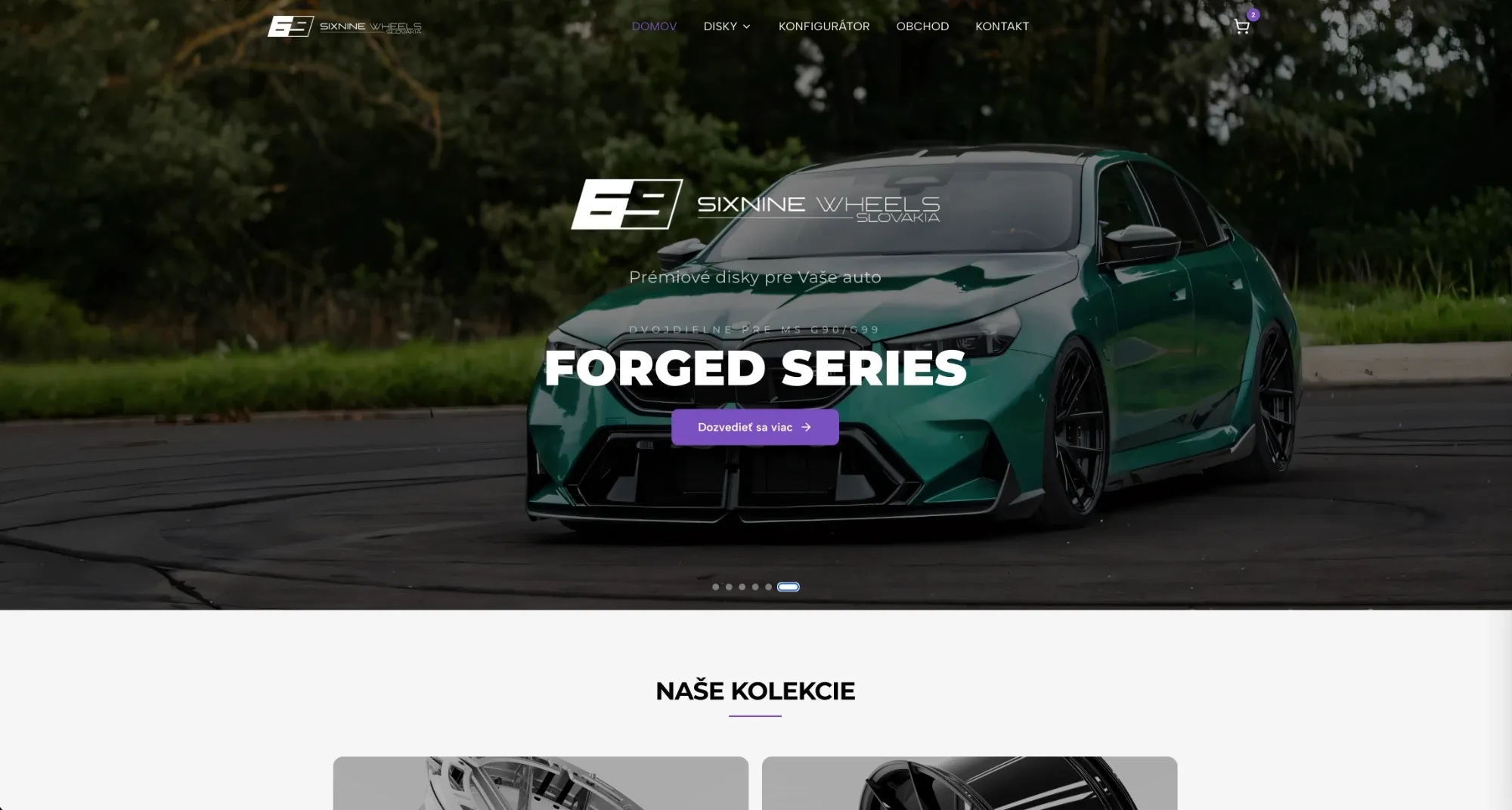 SIXNINE Wheels — e-shop kovaných diskov